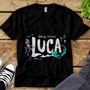 Luca and Alberto Sea Monsters Disney Unisex Tee Adult T-shirt Kid Shirt